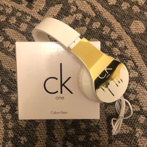 Calvin Klein CK One headphones NIB
